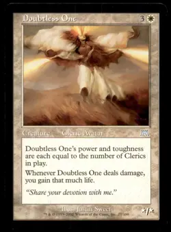 Doubtless One LP Light Play Onslaught MTG [11099] - Image 1