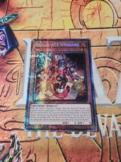 Rescue-ACE Hydrant MP25-EN046 Starlight Rare 1st Edition NM Yugioh - Image 1