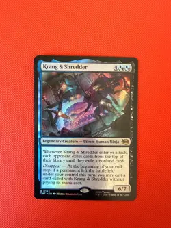 Krang & Shredder Foil R Teenage Mutant Ninja Turtles 153 NM - Image 1