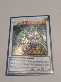 Yugioh Psychic End Punisher MP23-EN086 Prismatic Secret Rare 1st Edition NM - Image 2