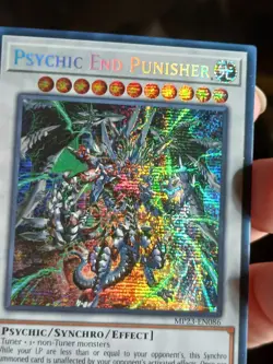 Yugioh Psychic End Punisher MP23-EN086 Prismatic Secret Rare 1st Edition NM - Image 3