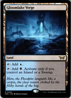 Gloomlake Verge R Duskmourn: House of Horror 260 NM - Image 1