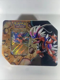 Pokemon Slashing Legends Tin - Koraidon EX - Factory Sealed w/ 5 Booster Packs - Image 1