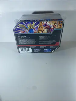 Pokemon Slashing Legends Tin - Koraidon EX - Factory Sealed w/ 5 Booster Packs - Image 5