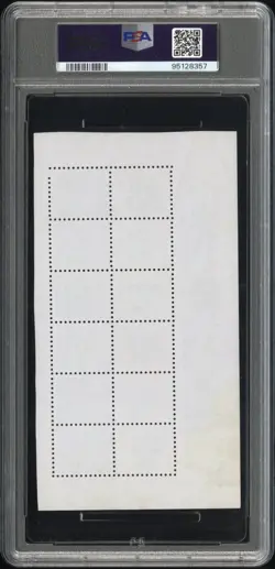 Venusaur Bulbasaur Pokemon Card Shogakukan Nippon Stamp Sheet Japanese PSA 2 - Image 2