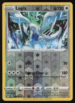 Lugia 140/189 Rare Darkness Ablaze Pokemon Reverse Holo Near Mint - Image 1
