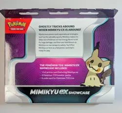 Pokemon TCG Mimikyu EX Showcase Box 3 Random Booster Packs plus 1 Promo Sealed - Image 2