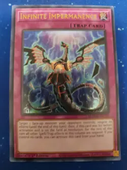 Yugioh Infinite Impermanence MAMA-EN100 Ultra Rare 1st Ed - Image 1