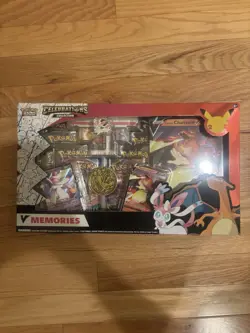 SEALED Pokemon Celebrations Special V Memories Lance's Charizard & Dark Sylveon - Image 1