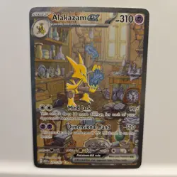 2023 Pokemon SV 151 Alakazam ex Special Illustration Rare #201/165 - Image 1