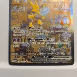 2023 Pokemon SV 151 Alakazam ex Special Illustration Rare #201/165 - Image 3