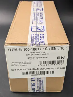 Pokemon TCG SV10 Destined Rivals Booster 6 Box Case SEALED NEW INVEST - Image 1