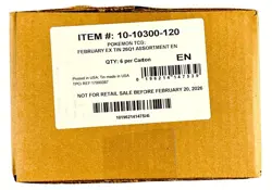 Pokemon Mega Charizard Tin 6 Box Case #FUC - Image 2