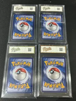4pcs Pokemon TCG S-Chinese Greninja V-UNION CSEC 001-004 Grade 10 - Image 2