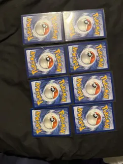 Pokemon TCG Reshiram, Rotom EX, Miradon EX, Zamazenta Holo Lot (9 Cards) - Image 2