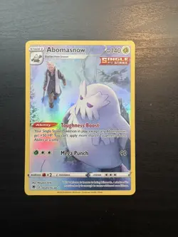 INK ERRORU Abomasnow TG01/TG30 2022 Astral Radiance Trainer Gallery Pokemon - Image 1