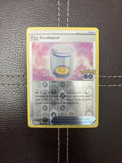 Pokemon TCG - Egg Incubator - 066/078 - Pokemon GO - NM Reverse Holo (2022) - Image 1