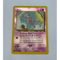 Pokemon Mew 46/040 Southern Islands Reverse Holo Promo Card 2001 English - Image 1