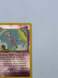 Pokemon Mew 46/040 Southern Islands Reverse Holo Promo Card 2001 English - Image 5