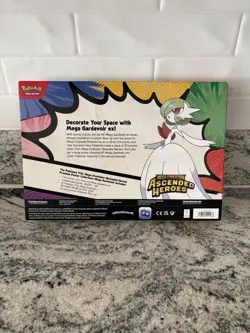 Pokemon TCG Ascended Heroes Premium Poster Collection Mega Gardevoir EX IN HAND - Image 2
