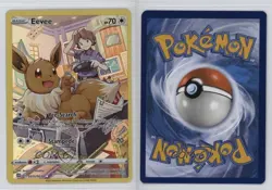 Full Art - Eevee Pokemon Sword & Shield Brilliant Stars Trainer Gallery #TG11 - Image 3