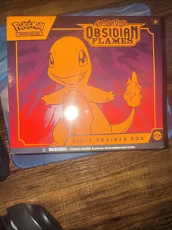 Pokemon: Scarlet & Violet 3: Obsidian Flames Elite Trainer Box - 9 Packs 820650853913 - Image 1