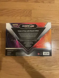 Pokemon TCG Meowth VMAX Special International Collection Box - Sealed 820650804120 - Image 2