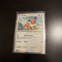 Eevee 043 SVP Promo Scarlet & Violet Pokemon Near Mint - Pack Fresh - Image 1