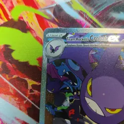 Team Rocket’s Crobat ex 234/182 – SIR – NM Pokemon TCG - Image 4