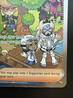 FREE SHIPPING Pokemon TCG Clive 236/091 Full Art Paldean Fates Ultra Rare NM - Image 4