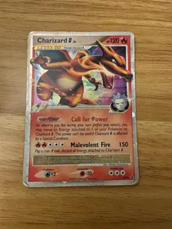 Pokemon TCG Charizard G Lv.X DP45 Promo Holo Diamond & Pearl - Image 2