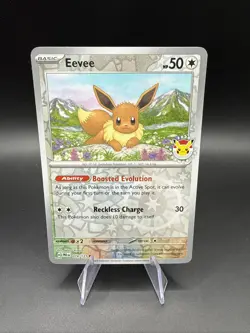 Eevee - (Pokemon Day 2025) (Reverse Cosmos Holo) Promo 74/131 Pokemon TCG - Image 1