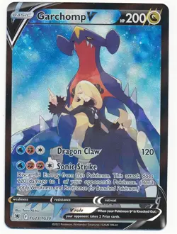 2022 POKEMON SWORD & SHIELD ASTRAL RADIANCE #TG23 FULL ART GARCHOMP V MINT A - Image 1