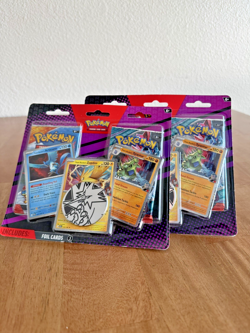 NEW SEALED Pokemon 2 Pack Blister Team Rocket's Articuno, Zapdos, Tyranitar X2 - Image 1