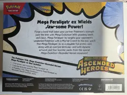 Pokemon TCG Ascended Heroes Mega Feraligatr ex Box Brand New - Image 2