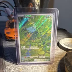 Pokemon Bulbasaur 001/165 Scarlet & Violet 151 Holo Basic 70 HP English - Image 1