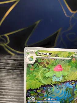 Pokemon TCG Ivysaur Scarlet & Violet 151 IR #167/165 - Image 2