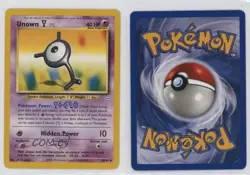 Unown (Y) Pokemon Neo Revelation #40 2001 - Image 3