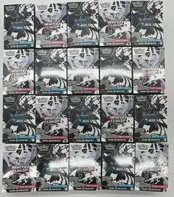 Lot of (20) Pokemon TCG Black Bolt & White Flare Booster Bundles SEALED (10 Per) - Image 1