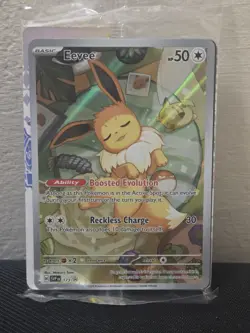Pokemon Eevee 173 Sv: Scarlet & Violet Prismatic ETB Promo Holo Sealed - Image 1