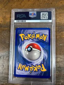 POKEMON 1999 Fossil GENGAR Holo #5 PSA 7 Near Mint RARE - Image 2