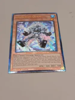Crystron Quan Ultimate Rare RA04-EN021 YuGiOh Quarter Century Stampede - Image 1