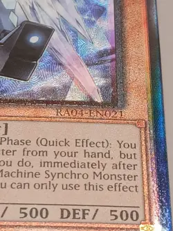 Crystron Quan Ultimate Rare RA04-EN021 YuGiOh Quarter Century Stampede - Image 5