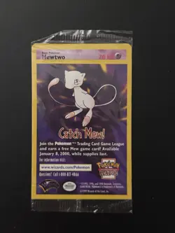 1999 POKEMON THE FIRST MOVIE PROMO MEWTWO NM SEALED 🔮 - Image 1