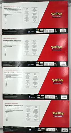 Lot of (4) Pokemon TCG Prismatic Evolutions 8-Pack Costco Exclusive Boxes - Image 2