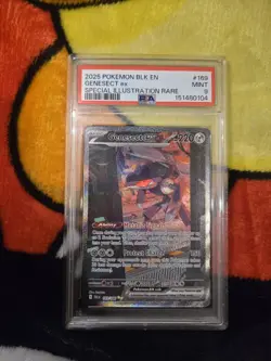 2025 Pokemon Genesect EX Special Illustration Rare Black Bolt 169/086 PSA 9 MINT - Image 1