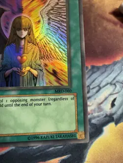 Yugioh! MP Change of Heart - MRD-060 - Ultra Rare - 1st Edition Moderately Playe - Image 3