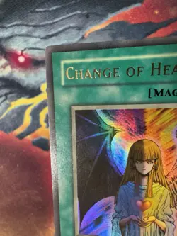 Yugioh! MP Change of Heart - MRD-060 - Ultra Rare - 1st Edition Moderately Playe - Image 5