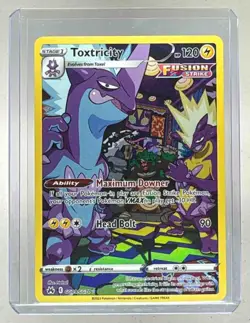 Toxtricity 2023 Pokemon Sword & Shield Crown Zenith #GG09 Galarian Gallery - Image 1