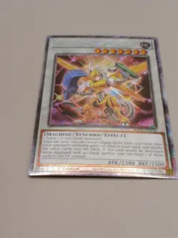 Power Tool Dragon Yugioh RA04-EN135 Platinum Secret Rare PSR NM - Image 1
